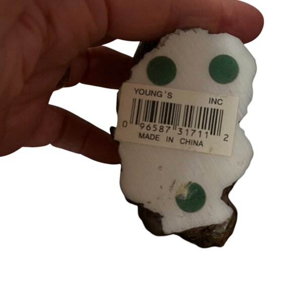 VINTAGE} Howling Wolf Resin Figurine Statue - Highly Detailed - Picture 5 of 6